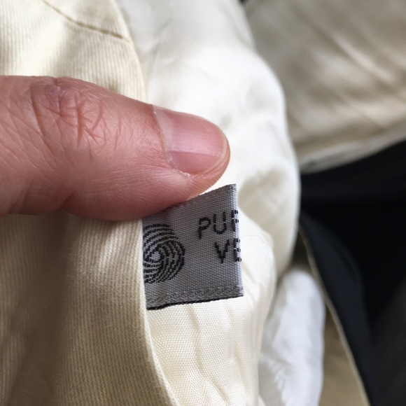 Vintage Italian wool pleated gabardines - Picture 6 of 9